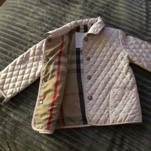 Toddler girls Burberry jacket ❤️